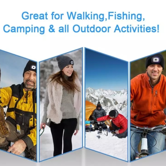 🎁🔥LED Unisex Hat/Beanie - Picture 2 of 3